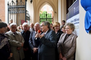 Odsłonięcie tablicy poświęconej pamięci Króla Kazimierza Wielkiego